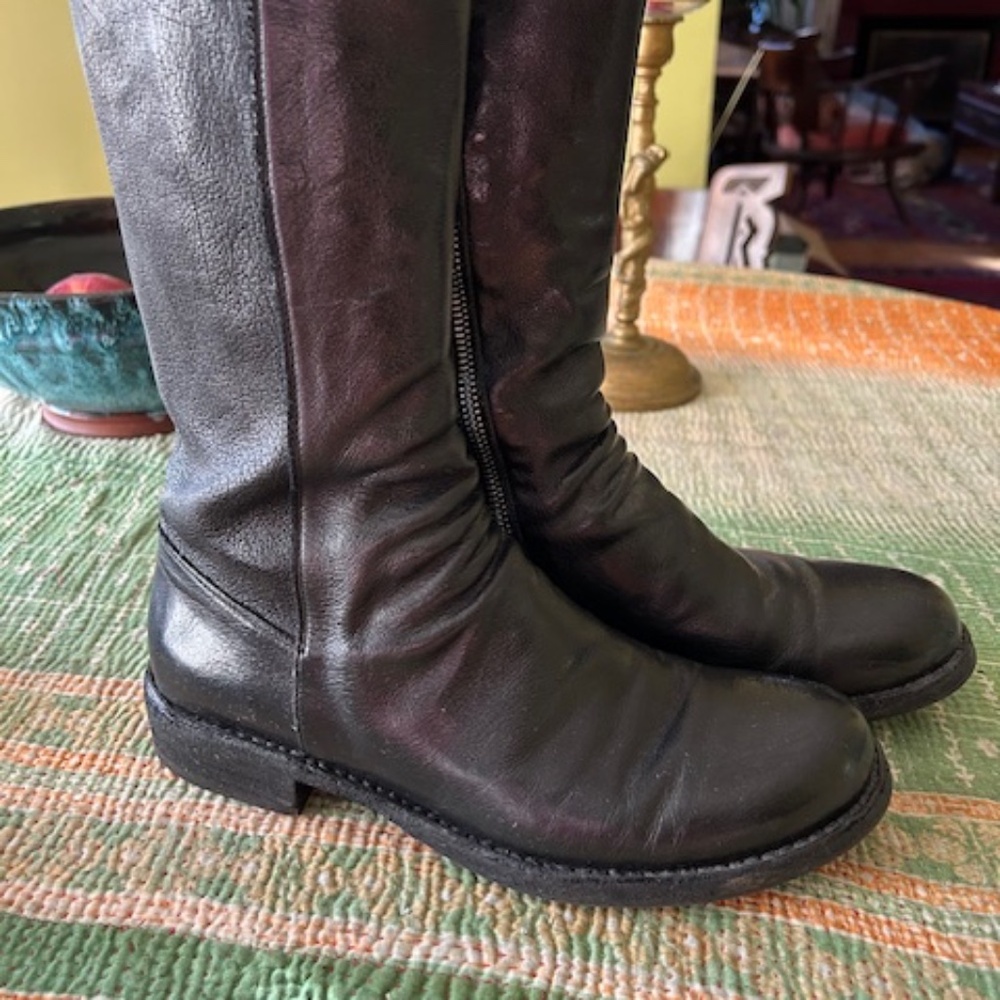 Black Officine Creative mid-calf boots - size 39